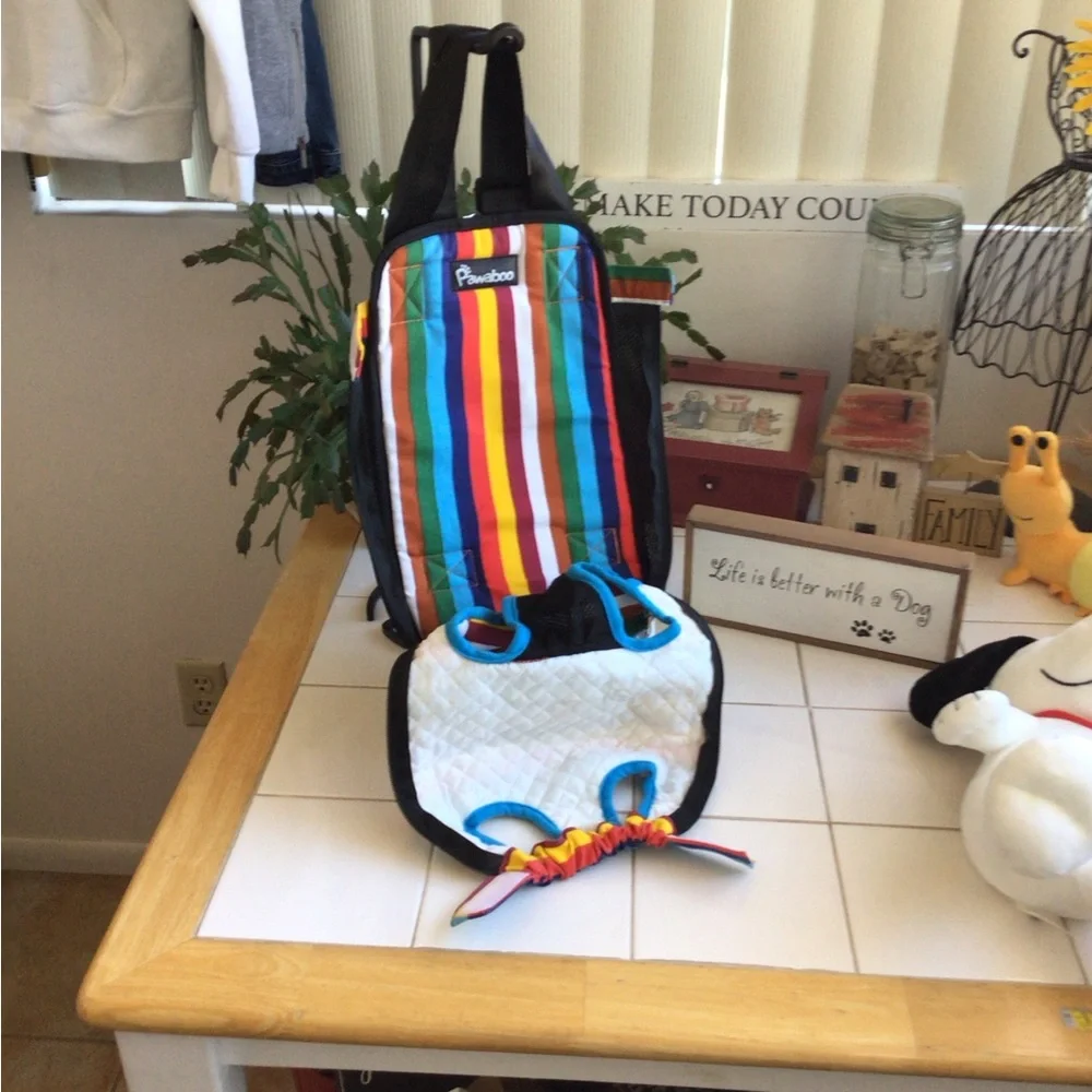 ‘Pawaboo’ Colorful Front-Facing Pet Carrier - Picture 4 of 10
